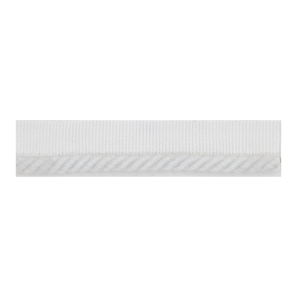 Midway Cord 6 Snow by Stout Designer Trim SMALL WONDERS TRIM 59%POL 41%ACR CHINA CATB 117-2013 Horizontal: 0.000 and Vertical: 0.000 0.25 in - Swanky Fabrics -