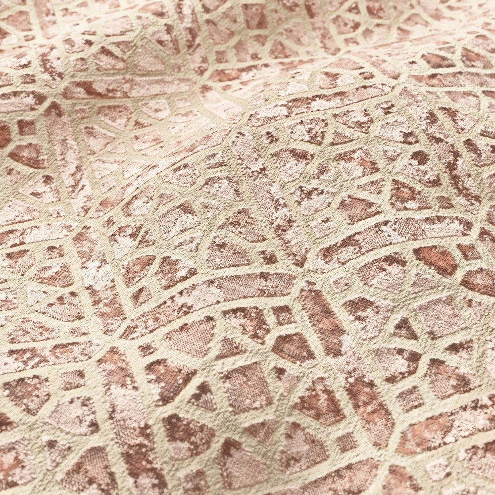 Midway 42J9181 by JF Designer Fabric CAROUSEL 47% Polyester, 42% Viscose, 11% Cotton India 100000 H: 6.75, V: 6.75 54 - Swanky Fabrics -
