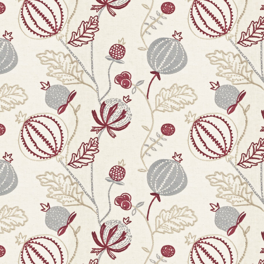 Miguel 2 Beet by Marcus William Designer Fabric MARCUS WILLIAM KENDI SHOWROOM 52%SVI 26%COT 22%LIN INDIA MARTINDALE WEAR TEST (LIGHT DUTY) Horizontal: 17.25 and Vertical: 12.375 53.25 in - Swanky Fabrics -