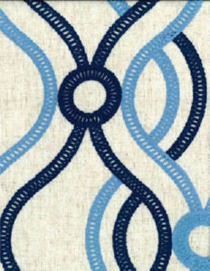 Miley Sapphire by Norbar Designer Fabric