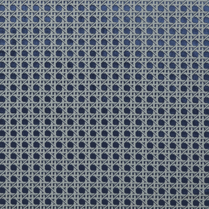 Miser 2 Sapphire by Marcus William Designer Fabric KAI/MARCUS WILLIAM MUSTIQUE 66%POL 34%COT TURKEY Horizontal: 1.500 and Vertical: 1.500 55 in - Swanky Fabrics -