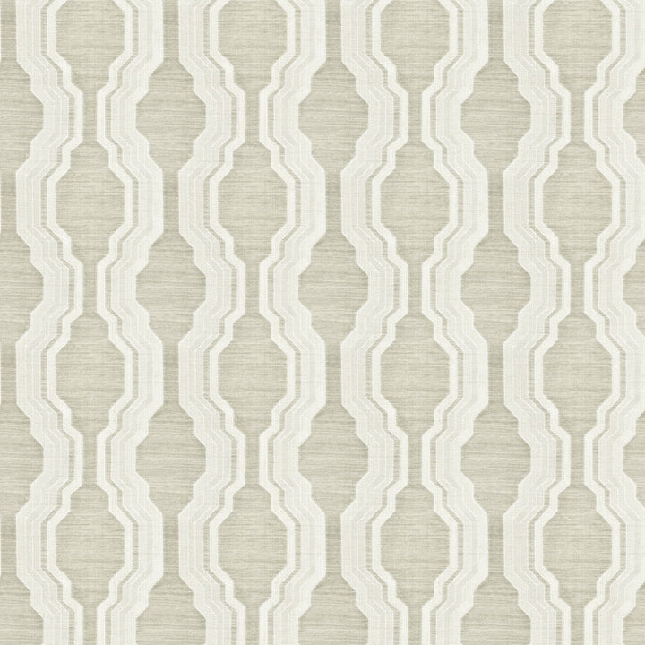 Mobil 1 Pumice by Stout Designer Fabric COLOR MY WINDOW CHALK/TAUPE 33%COT 67%POL INDIA FLAME RETARDANT-N.F.P.A. 701 SMALL SCALE Horizontal: 6.875 and Vertical: 7.250 54 in - Swanky Fabrics -