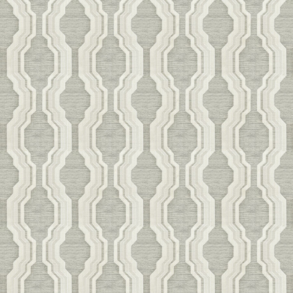 Mobil 3 Shadow by Stout Designer Fabric COLOR MY WINDOW DOVE/CHARCOAL 33%COT 67%POL INDIA Horizontal: 6.875 and Vertical: 7.25 54 in - Swanky Fabrics -