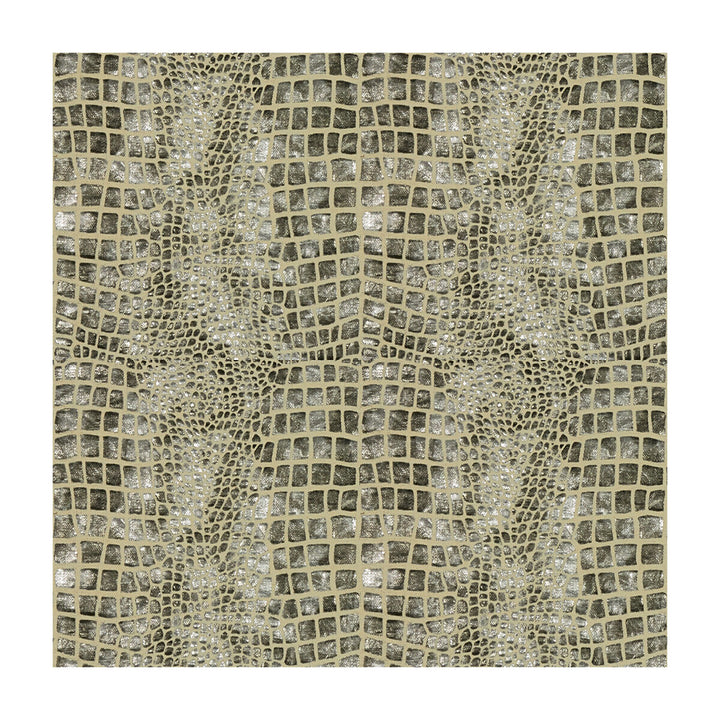 Mock Croc Gargoyle by Kravet Couture Designer Fabric MODERN LUXE II LINEN - 84%;VISCOSE - 16% Italy HEAVY Horizontal: 11 and Vertical: 13 53 - Swanky Fabrics -