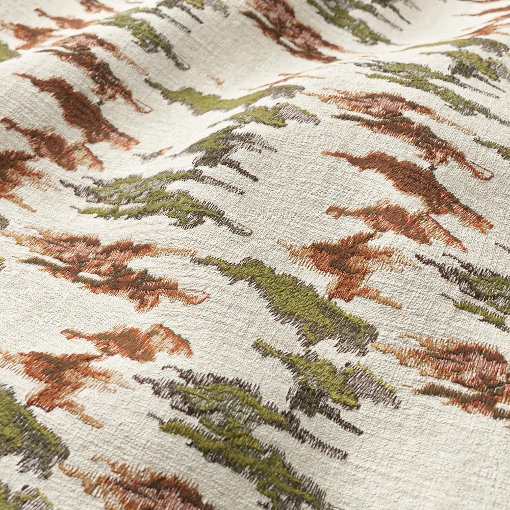 Mombasa 28J9161 by JF Designer Fabric TRIBUTE 100% Polyester India H: 13, V: 9.5 55 - Swanky Fabrics -