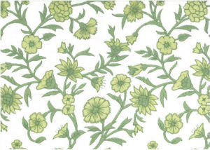 Monroe Citrus Lw by Norbar Designer Fabric ROMANCE 100% COTTON SPAIN 10 1/2"V 9"H 55" - Swanky Fabrics -