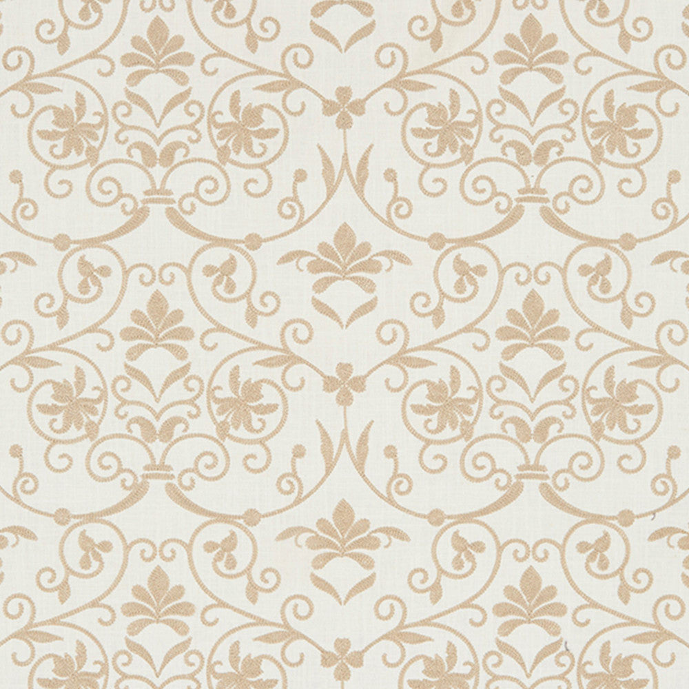 MONTIS 34J8201 by JF Designer Fabric Ambrosia 83% Viscose, 17% Linen India  Horizontal: 12.5 and Vertical: 9.25 53  - Swanky Fabrics -