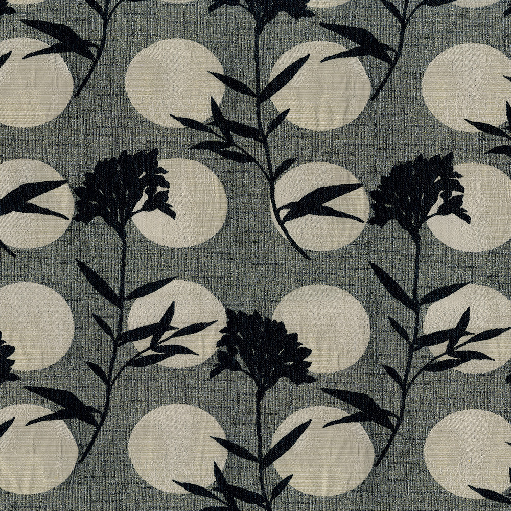 Crescent 92 Panda by ABBEYSHEA Designer Fabric 69% Polyester
31% Cotton CN 25,000 Double Rubs (Wyzenbeek) </p><p>Repeat: Horizontal: 11 in. (28 cm) up the roll and Vertical: 14.3 in. (36 cm) across the roll 57 in. (145 cm) - Swanky Fabrics -