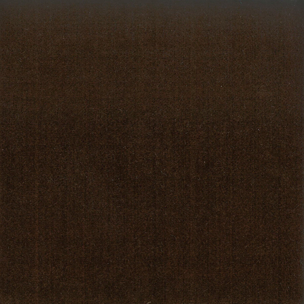Moore 24 Walnut by Stout Designer Fabric Timeless Velvets 82% Polyester 18% Cotton SOUTH KOREA FLAME RETARDANT-U.F.A.C. CLASS 1 (OR A) CATB 117-2013 WYZENBEEK 20 000 DOUBLE RUB WEAR TEST (HEAVY DUTY) Horizontal: 0 and Vertical: 0 54.75 in - Swanky Fabrics -