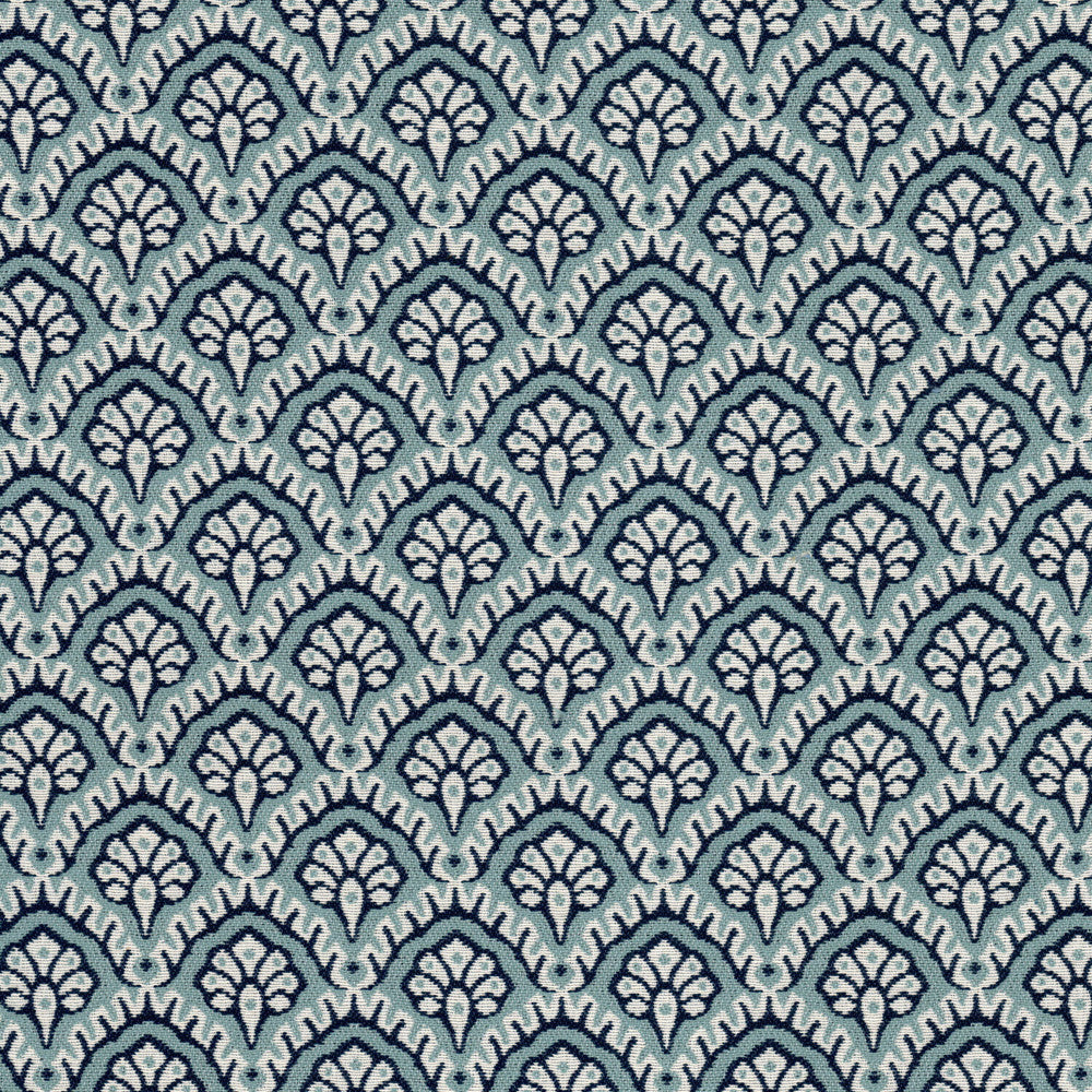 Morale 7 Breeze by Stout Fabric Stout Fabric Morale 7 BreezeFabric GREAT IMPRESSIONS BLUE/SPA 79%COT 21%POL USA </p><p>Repeat: H: 3.500, V: 3.750 55 in - Fabric Carolina -