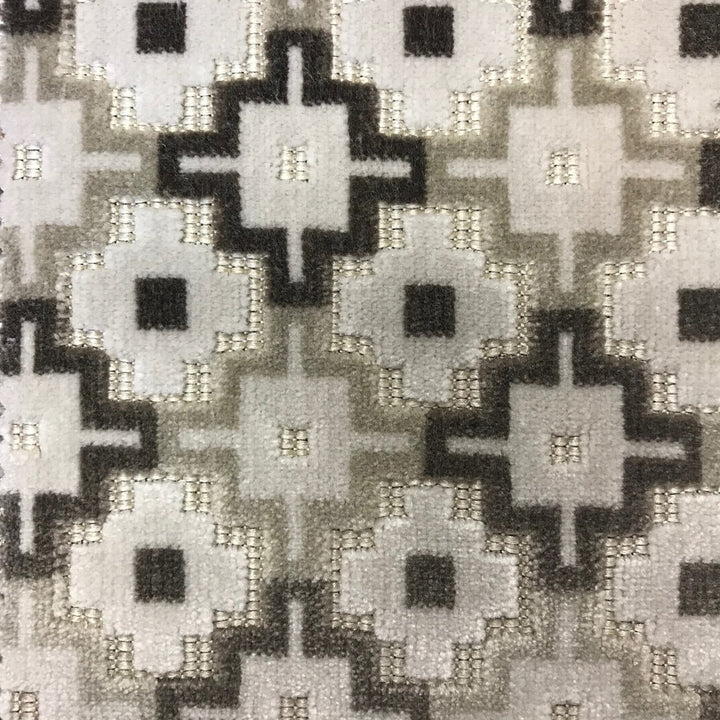Motley 1 Sandstone by Stout Designer Fabric Right On Trend Cut Velvets 54% Polyester 46% Spun Viscose INDIA FLAME RETARDANT-U.F.A.C. CLASS 1 (OR A) WYZENBEEK 12 000 DOUBLE RUB WEAR TEST (MEDIUM DUTY) Horizontal: 3.5 and Vertical: 3.5 54 in - Swanky Fabrics -
