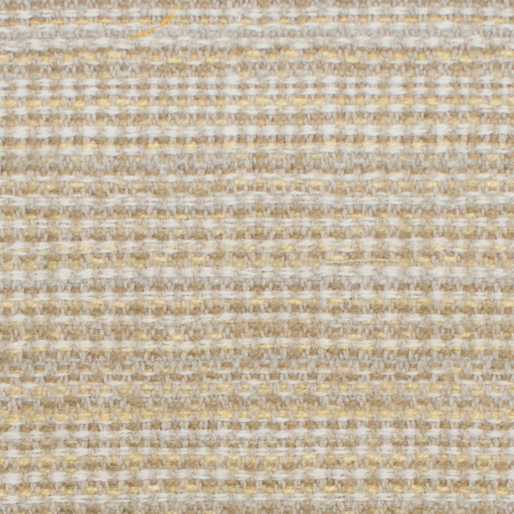 Movement 8 Wheat by Stout Designer Fabric Rainbow Library Eggshell/Sandstone 48% Cotton 30% Spun Viscose 22% Polyester USA WYZENBEEK 15 000 DOUBLE RUB WEAR TEST (HEAVY DUTY) FLAME RETARDANT-N.F.P.A. 260A CLASS 1 CATB 117-2013 Horizontal: 5.375 and Vertical: 5.875 54 in - Swanky Fabrics -