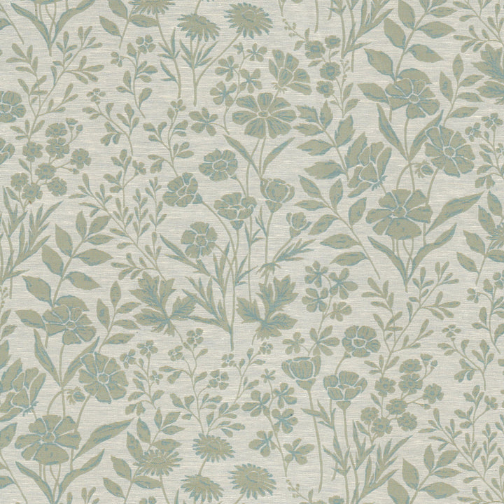 Mozart 2 Seaglass by Stout Fabric Stout Fabric Mozart 2 SeaglassFabric COLOR MY WINDOW SEACREST/AZURE 50%SVI 36%LIN 14%POL INDIA </p><p>Repeat: H: 26.125, V: 17.500 55 in - Fabric Carolina -