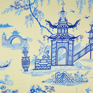 Misaki # 213 Willow Ware by Maxwell Designer Fabric