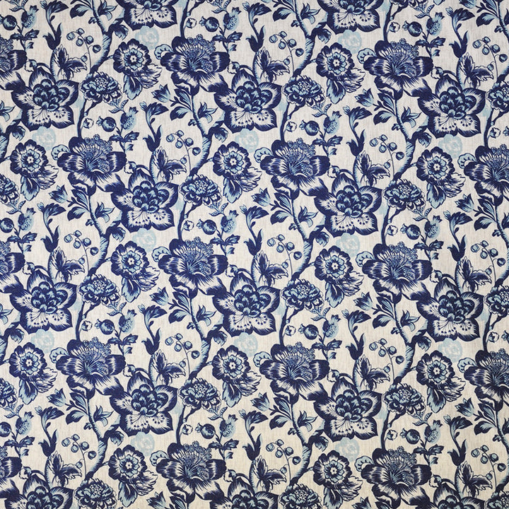 Myrna # 138 Bluebell by Maxwell Designer Fabric Maxwell Right 8.12 16.24   by product