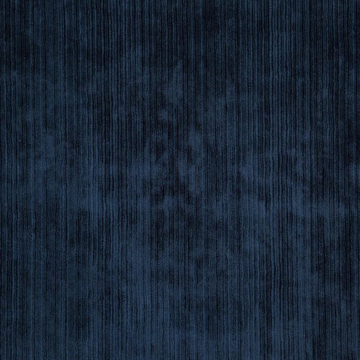 Maserati # 627 Navy by Maxwell Designer Fabric Classic Velvets 45% VISCOSE/37% COTTON 18% POLYESTER INDIA H-7" 56.25" - Swanky Fabrics -