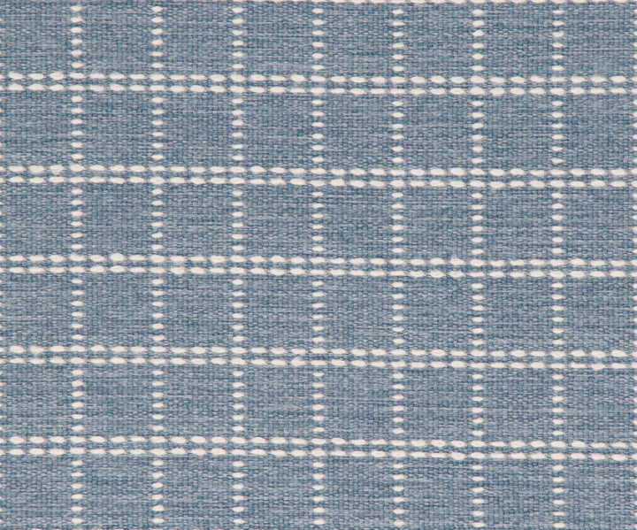 Motthaven Cerulean by Bella-Dura Designer Fabric  100% BELLA DURA POLYOLEFIN USA 70000 H: 1'' V: 1.125'' 53''  - Swanky Fabrics -