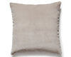Torino Velvet Pillow 22 X 22 - Taupe MTTORIPILL0006 by Scalamandre Designer Pillow
