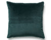Torino Velvet Pillow 22 X 22 - Spruce MTTORIPILL0021 by Scalamandre Designer Pillow