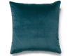 Torino Velvet Pillow 22 X 22 - Peacock MTTORIPILL0024 by Scalamandre Designer Pillow