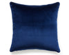 Torino Velvet Pillow 22 X 22 - Navy MTTORIPILL0027 by Scalamandre Designer Pillow