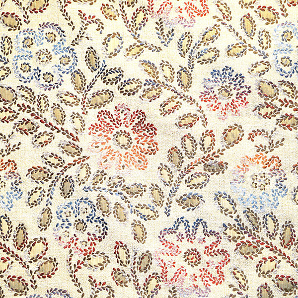 Ginevra/Mosaic 3229-570 by Old World Weavers Designer Fabric 39% VISCOSE 33% POLYESTER 28% COTTON ITALY MEDIUM DUTY Horizontal: 13.75" and Vertical: 13.75" 55" - Swanky Fabrics -
