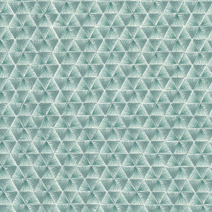 Mulberry 3 Turquoise by Stout Designer Fabric
