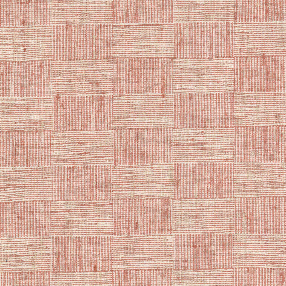 Mulholland 2 Peach by Stout Designer Fabric RAINBOW LIBRARY GINGER/POPPY 62%POL 38%COT INDIA Horizontal: 5.250 and Vertical: 3.125 54 in - Swanky Fabrics -