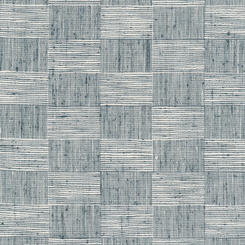 Mulholland 4 Dresden by Stout Designer Fabric RAINBOW LIBRARY HAZE/SKY 62%POL 38%COT INDIA CATB 117-2013 Horizontal: 5.250 and Vertical: 3.125 54 in - Swanky Fabrics -