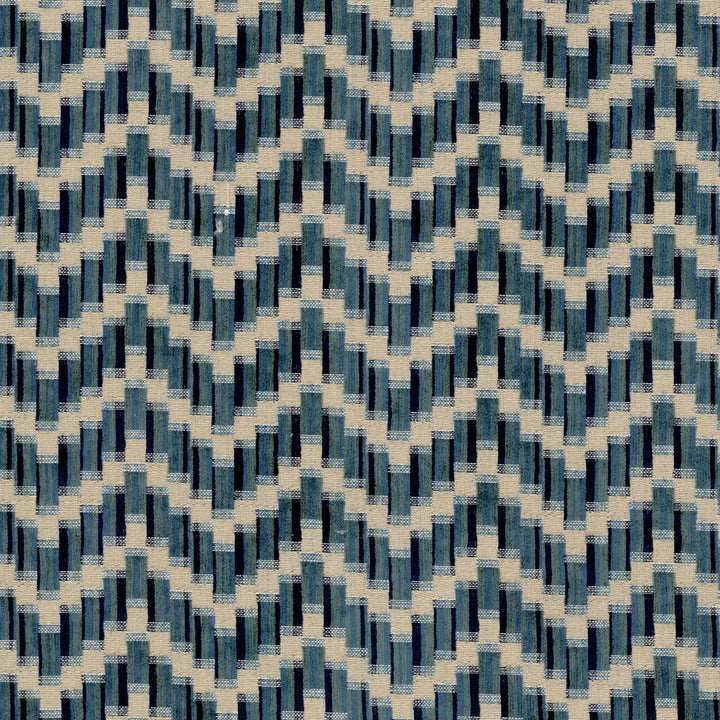 Musical 2 Blueberry by Stout Fabric Stout Fabric Musical 2 BlueberryFabric GREAT IMPRESSIONS BLUE/SPA 37%POL 32%SVI 18%COT 13%ACR TURKEY </p><p>Repeat: H: 2.375, V: 4.375 54 in - Fabric Carolina -