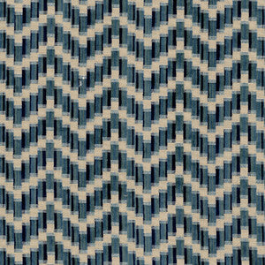 Musical 2 Blueberry by Stout Designer Fabric