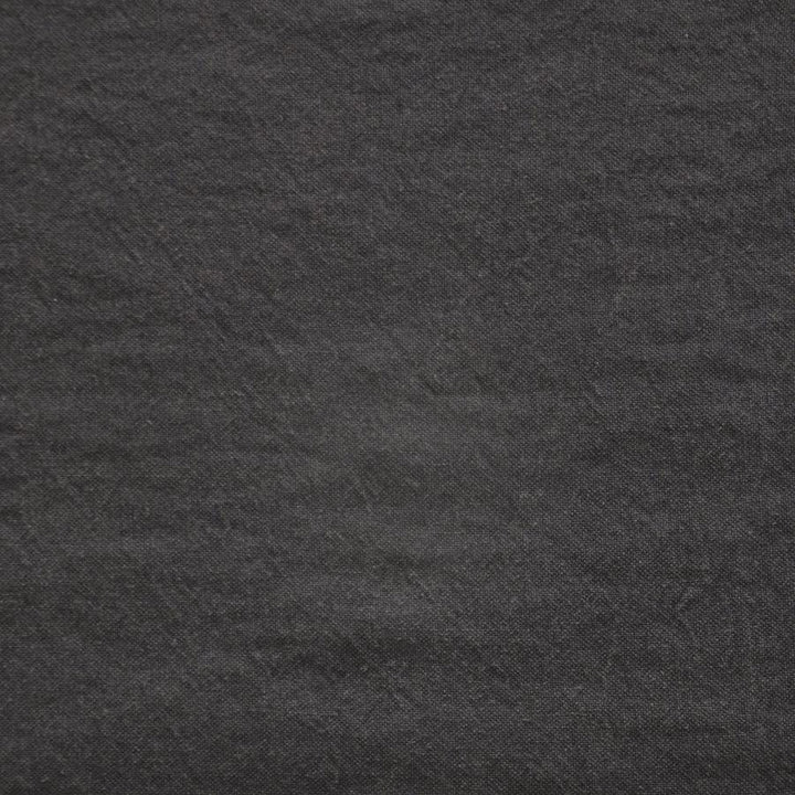 Mendel # 625 Black Coffee by Maxwell Designer Fabric Telafina Season Xiii 100% LINEN USA 58" - Swanky Fabrics -