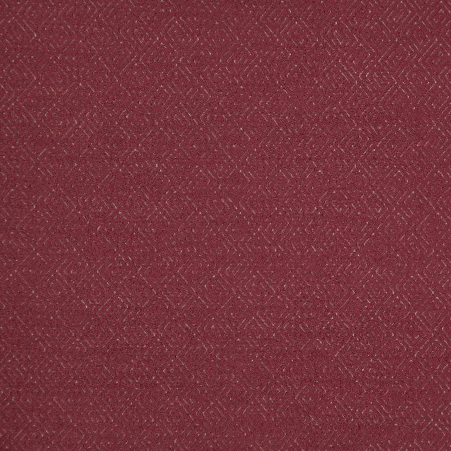 Magellan # 514 Marsala by Maxwell Designer Fabric Colorguard-Nectar 100% POLYESTER TURKEY V-1.5" H-1.4" 54.3" - Swanky Fabrics -