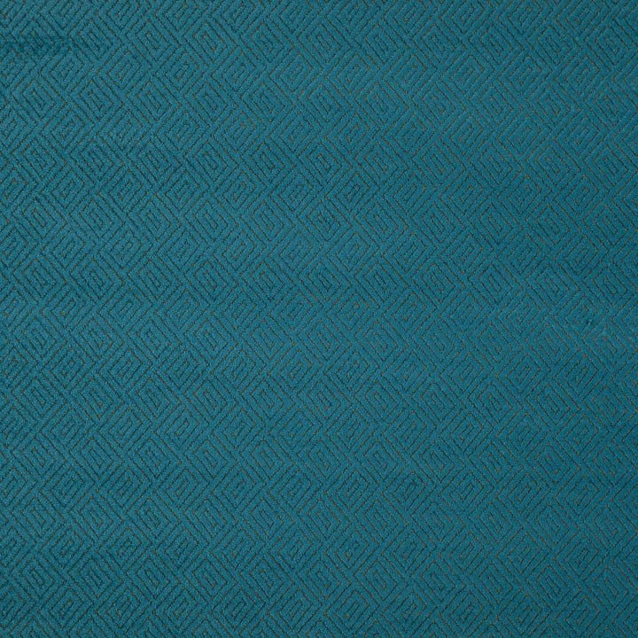 Magellan # 854 Peacock by Maxwell Designer Fabric Colorguard-Amazonia 100% POLYESTER TURKEY V-1.5" H-1.4" 54.3" - Swanky Fabrics -