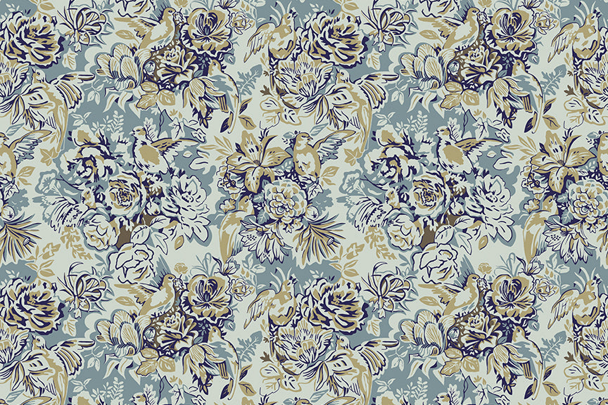 Maharam Fabric 466523–005 Songbird Swallow 3 3/8 Yards