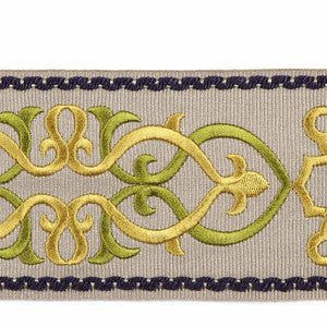 Mainz Lime by Europatex Designer Fabric