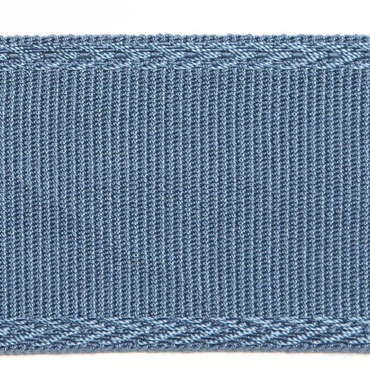 Majestic Blue Spa by Europatex Designer Fabric Dainty & Majestic 100% Polyester 2.38 inches - Swanky Fabrics -