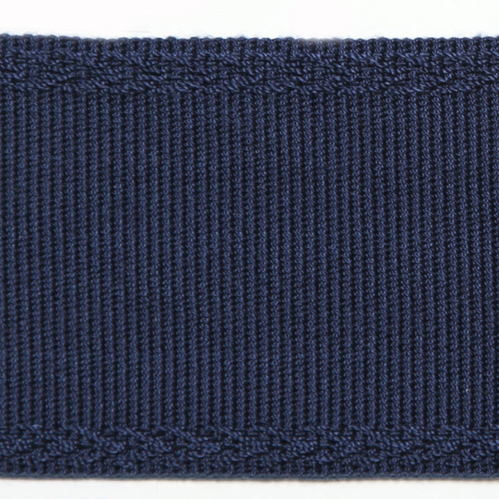 Majestic Navy by Europatex Designer Fabric Dainty & Majestic 100% Polyester 2.38 inches - Swanky Fabrics -