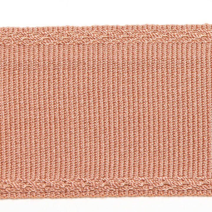 Majestic Salmon by Europatex Designer Fabric Dainty & Majestic 100% Polyester 2.38 inches - Swanky Fabrics -