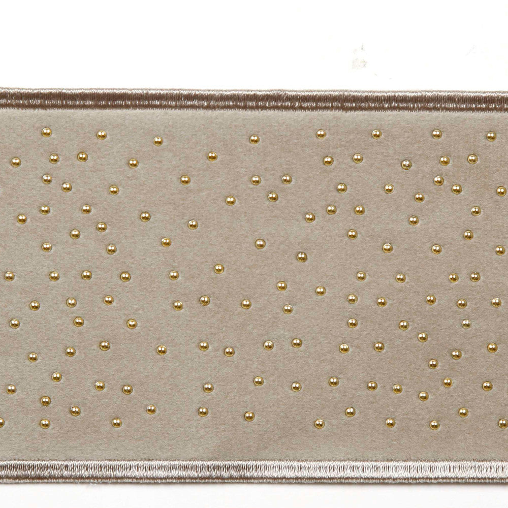 Mellow Woodsmoke by Europatex Designer Fabric Mellow 82.1% Polyester / 11% Rayon / 6.9% Metallic yarn 3.00 inches - Swanky Fabrics -
