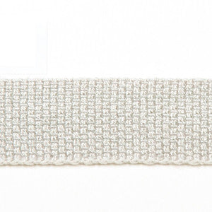Le Lin Metallic Micro Tape Ice by Europatex Designer Fabric