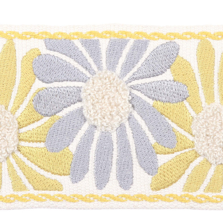 Milazzo Summer by Europatex Designer Fabric San Marino 45% Linen, 23% Fibranne, 17% Acrylic yarns, 15% Polyester 3.50" 2.90 inches - Swanky Fabrics -