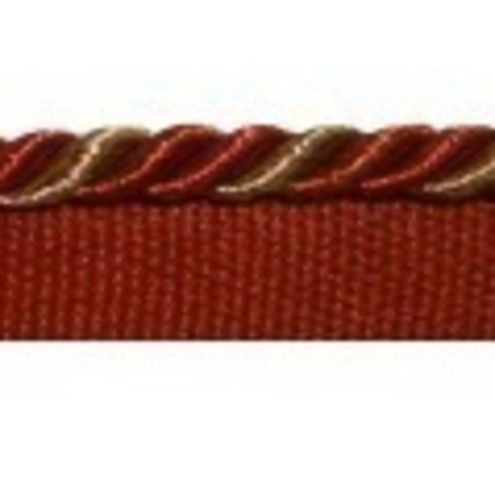 Mini Cord Cinnabar by Europatex Designer Fabric Min Cord 100% Polyester 0.25 inches - Swanky Fabrics -