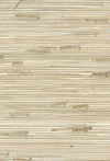 Triangle Grass Metallic Silver, Off White NA215 by Seabrook Designs Designer Wallpaper