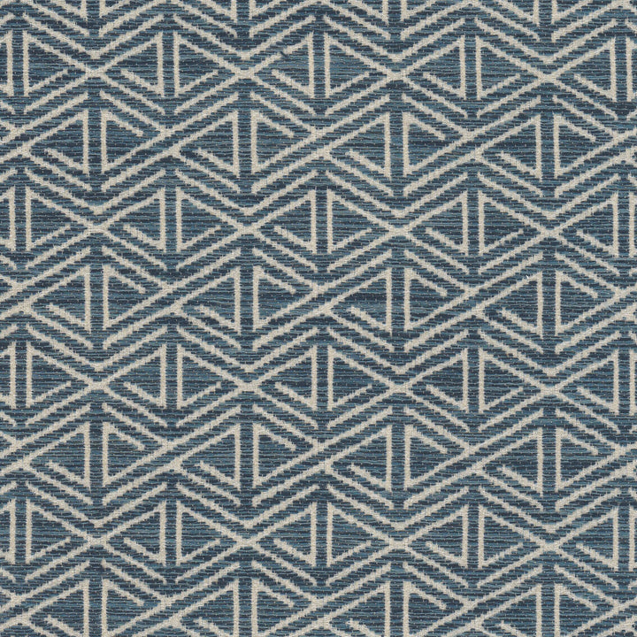 Napier 1 Lake by Stout Designer Fabric LIVING IS EASY DELFT/INDIGO 100%POL CHINA PERFORMANCE RATED FABRIC WYZENBEEK 50 000 DOUBLE RUB WEAR TEST (HEAVY DUTY) Horizontal: 1.750 and Vertical: 1.875 56 in - Swanky Fabrics -