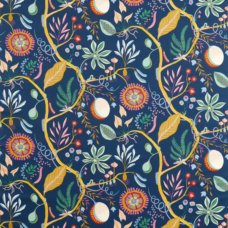 Jackfruit And The Beanstalk - Midnight NART121044.SCN.0 by Scion Designer Fabric