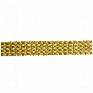 Natasha 22 Almond by Stout Designer Trim ART OF DESIGN BRAIDS/GIMP/BORDER 100%SVI CHINA Horizontal: 0 and Vertical: 0 0.5 in - Swanky Fabrics -
