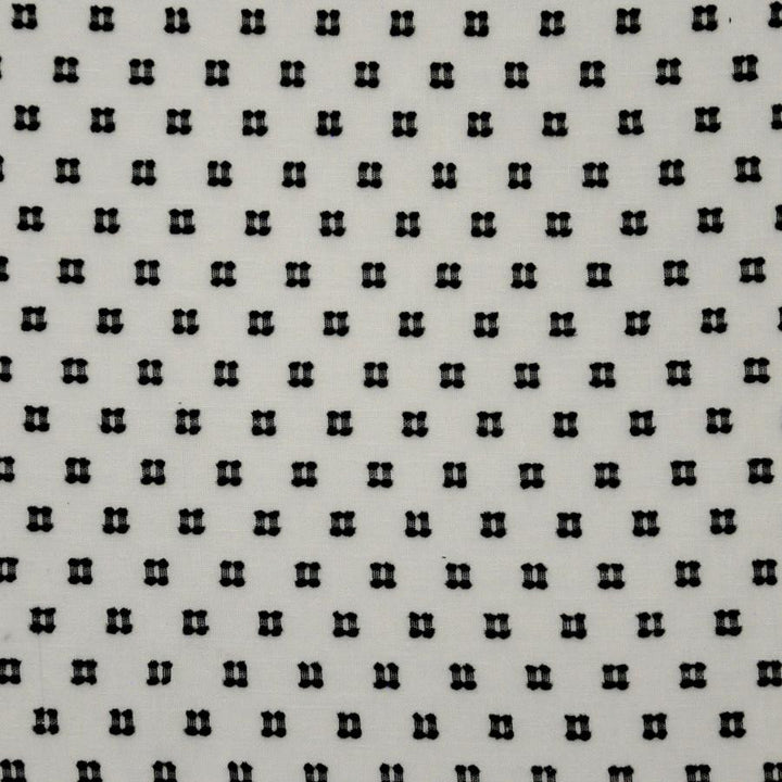 Netsuke # 518 Domino by Maxwell Designer Fabric Sheer Craft 100% POLYESTER TURKEY V-1.5" H-1.5" 118" - Swanky Fabrics -