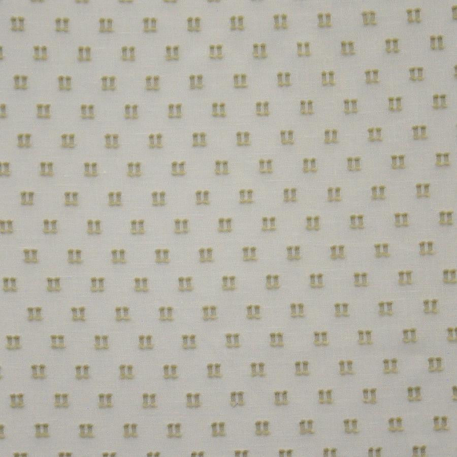 Netsuke # 544 Oyster by Maxwell Designer Fabric Sheer Craft 100% POLYESTER TURKEY V-1.5" H-1.5" 118" - Swanky Fabrics -