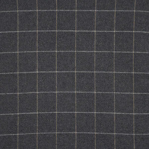 Norton # 414 Charcoal by Maxwell Designer Fabric